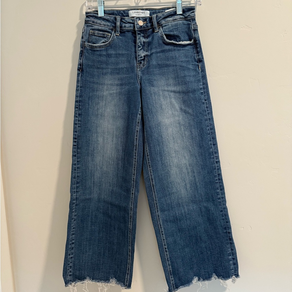 Loverly Blue Flare Wide-Leg Women's Jeans
